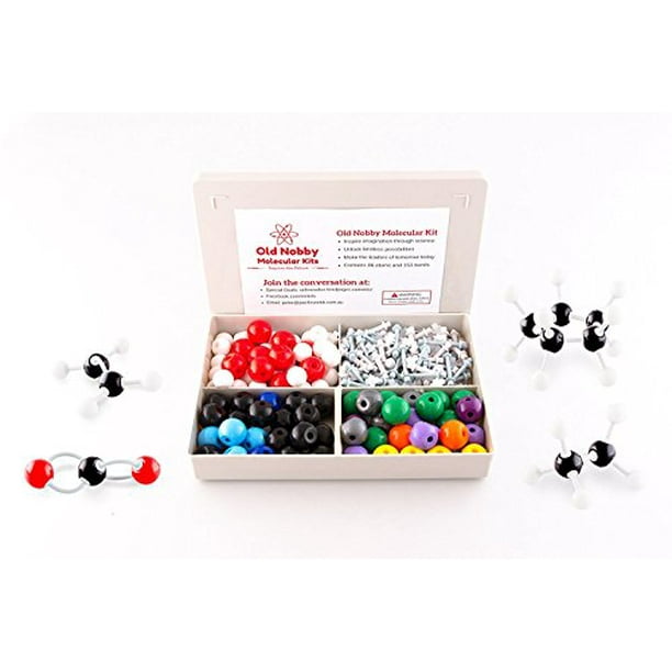 - Student or Teacher pack with Atoms Bonds Organic Chemistry Molecular Model Kit and Remover 122 Pieces 